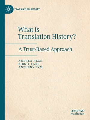 cover image of What is Translation History?